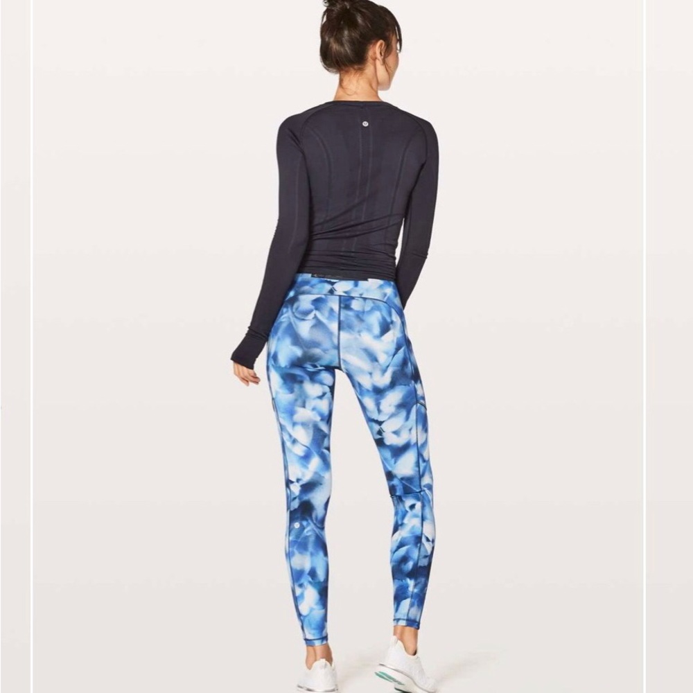 Lululemon" Speed Up Tight* Full On Luxtreme 28"blush Blossom Alpine ... - Picture 2 of 16